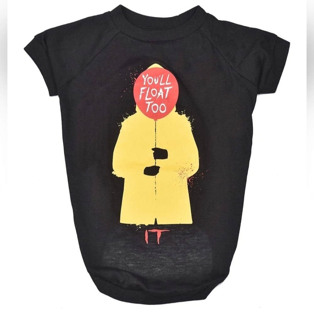 DOG T-Shirt From The Movie IT You'll Float Too